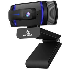 NexiGo N930AF Webcam with Microphone for Desktop, Autofocus Webcam for Laptop